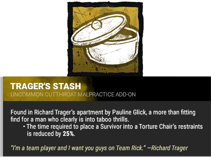 Trager's Stash