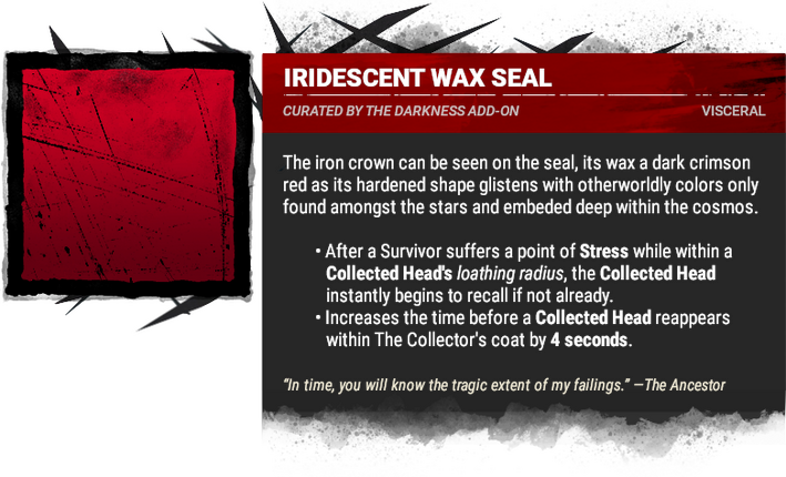 IRIDESCENT WAX SEAL