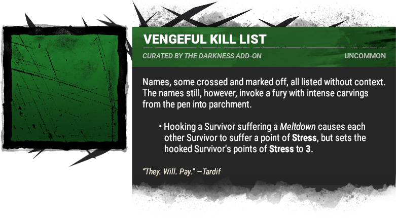 VENGEFUL KILL LIST