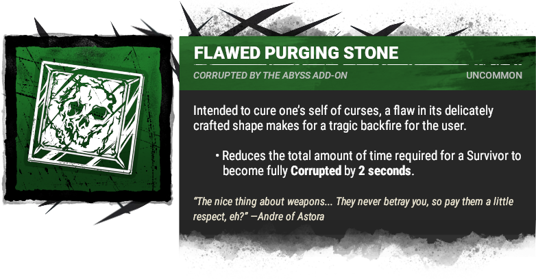 Flawed Purging Stone Flawed Purging Stone