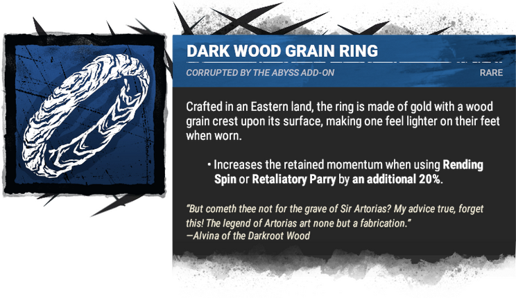 Dark Wood Grain Ring
