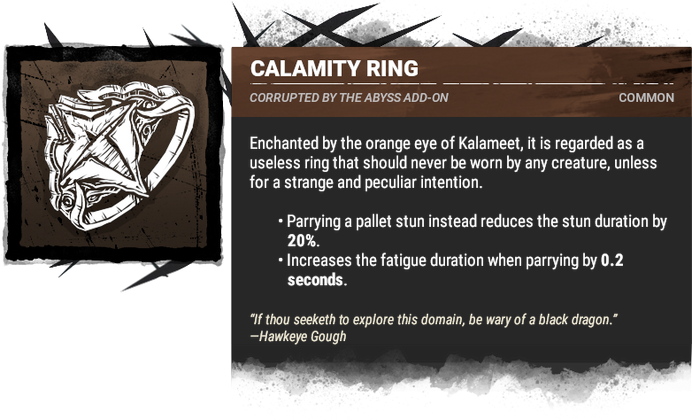 Calamity Ring Calamity Ring
