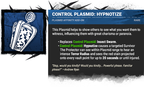 Control Plasmid: Hypnotize