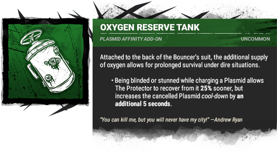 Oxygen Reserve Tank