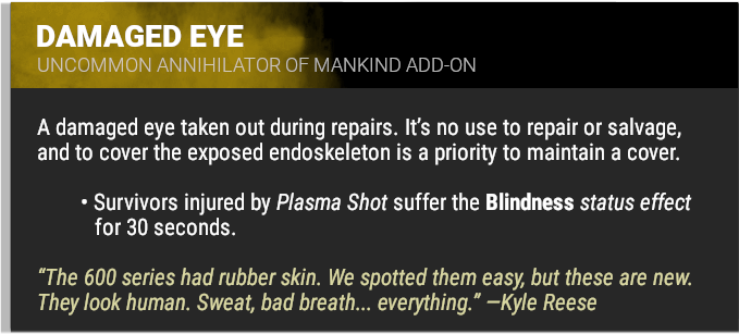 Damaged Eye