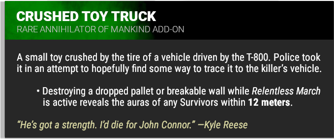 Crushed Toy Truck
