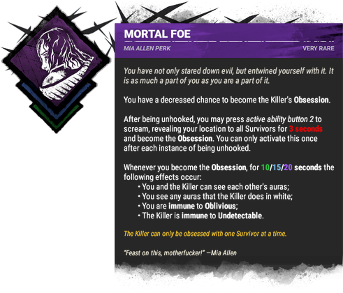 Mortal Foe Mortal Foe