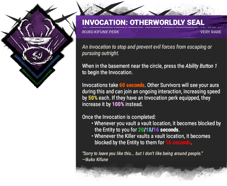 Invocation: Otherworldly Seal