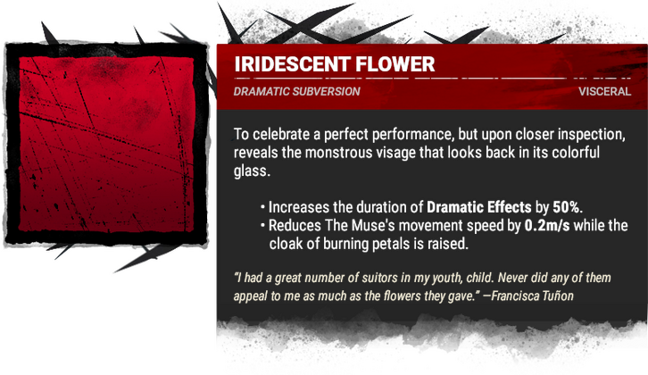 iridescent flower