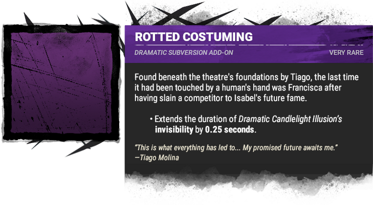 rotted costuming
