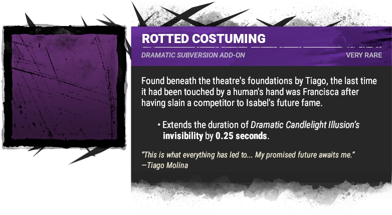 rotted costuming