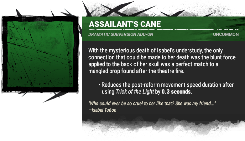 assailant's cane assailant's cane