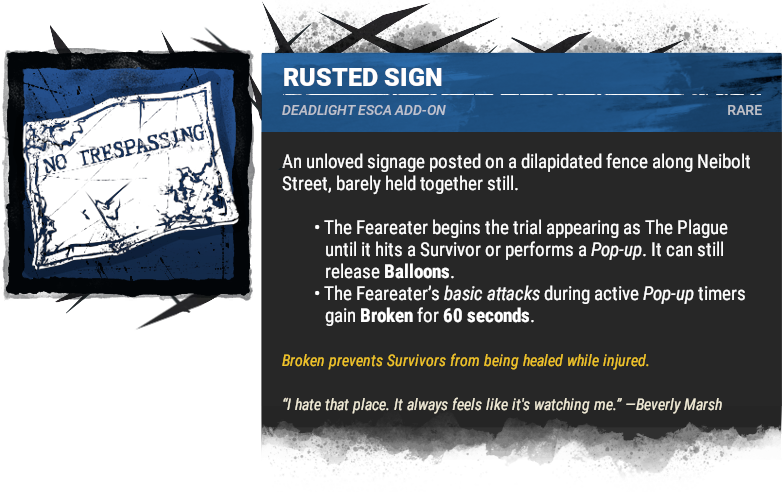rusted sign rusted sign