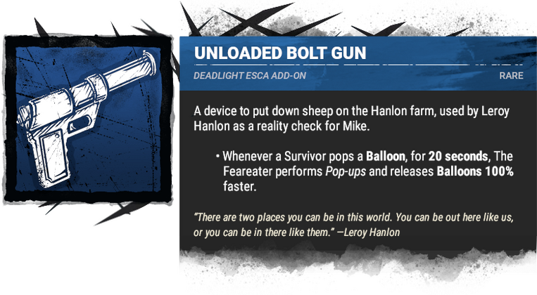 unloaded bolt gun
