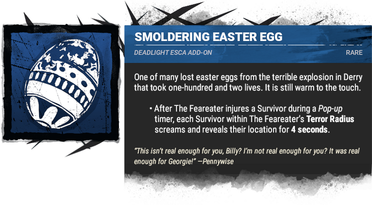 smoldering easter egg