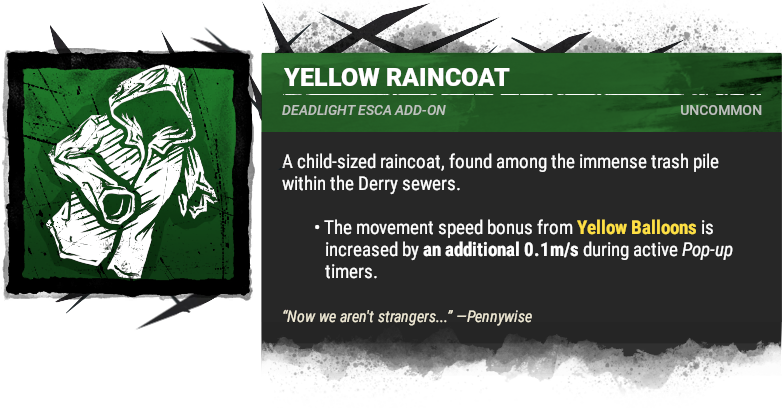 yellow raincoat
