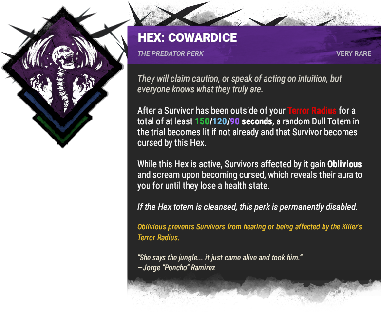 Hex: Cowardice Hex: Cowardice