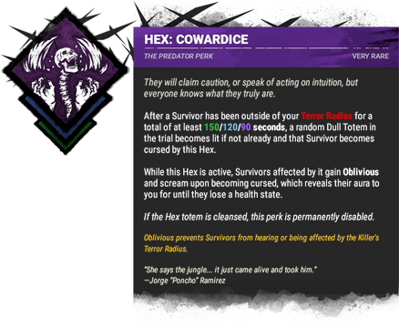 Hex: Cowardice
