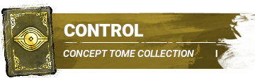 CONCEPT TOME: CONTROL