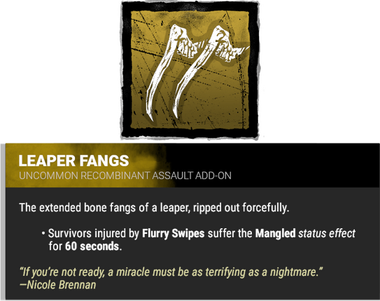 leaper fangs