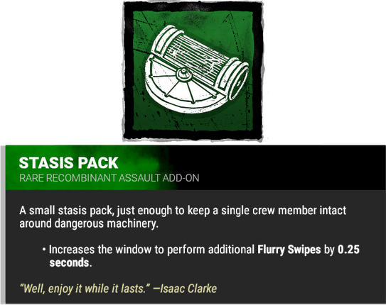 stasis pack