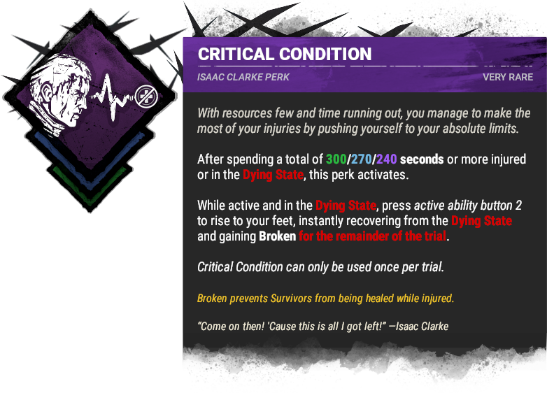 Critical Condition Critical Condition