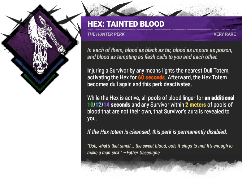 HEX: TAINTED BLOOD HEX: TAINTED BLOOD