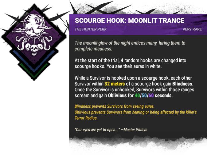SCOURGE HOOK: MOONLIT TRANCE