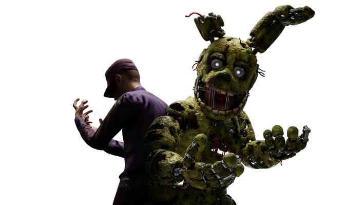 Michael & Springtrap Render