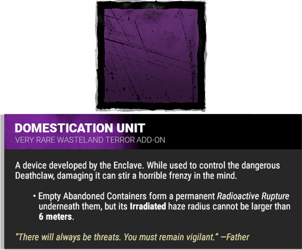 domestication unit