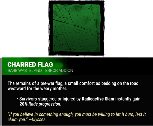 charred flag