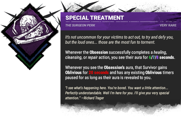 Special Treatment Special Treatment